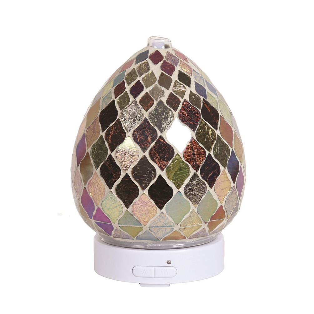 Aroma LED Copper & Gold Ultrasonic Electric Essential Oil Diffuser £26.99